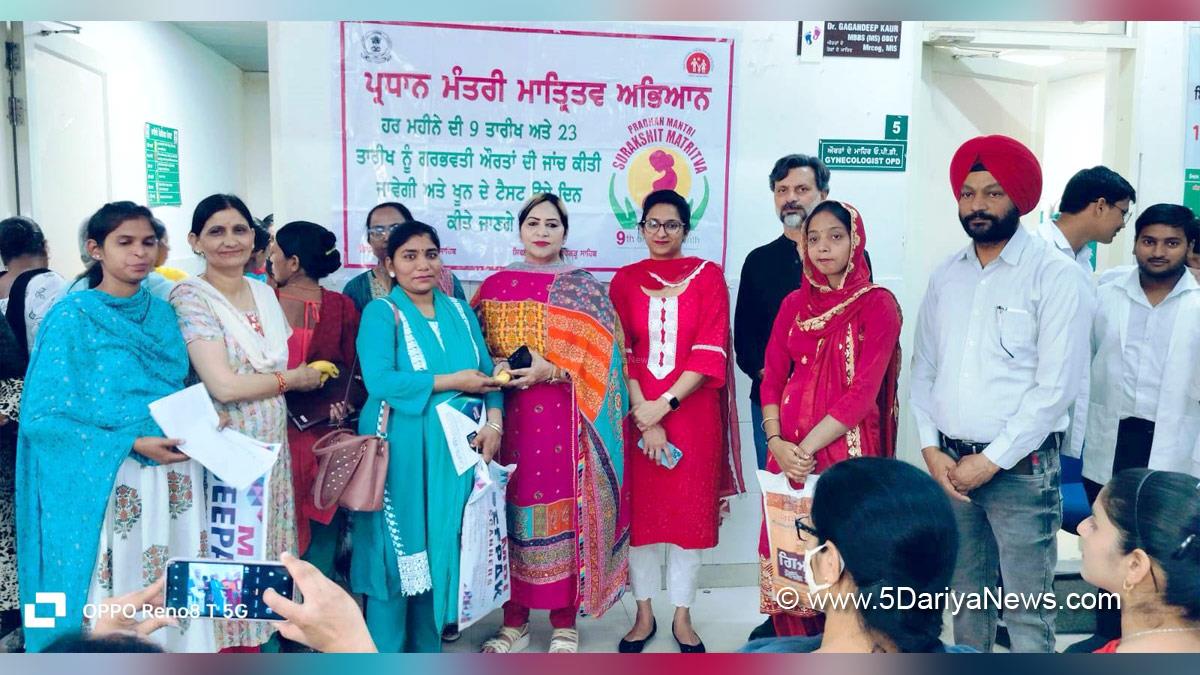 Health, Davinderjit Kaur, Civil Surgeon Fatehgarh Sahib