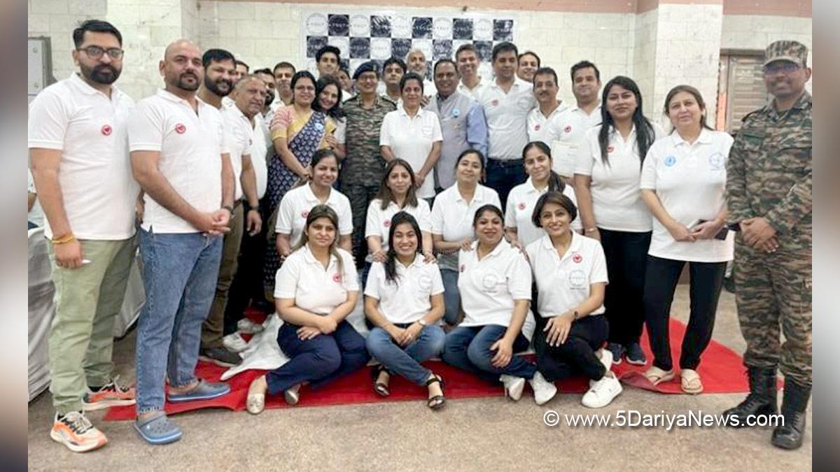 Military, Indian Army, Yogiraj Sarkar Godariwale Trust, Blood Camp, Blood Donation Camp, Dr. Col Sunita, New Delhi