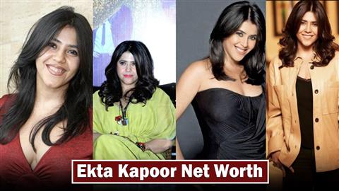 Ekta Kapoor Net Worth