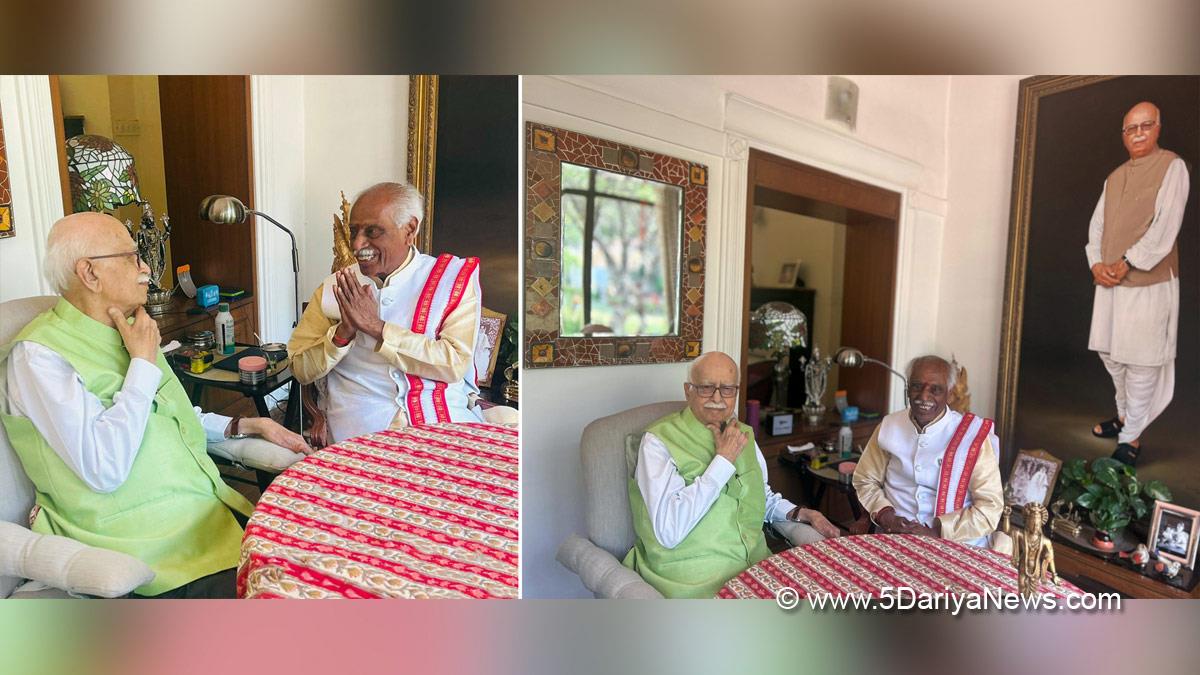 Lal Krishna Advani, BJP, Bharatiya Janata Party, Bandaru Dattatreya, Governor Haryana, New Delhi