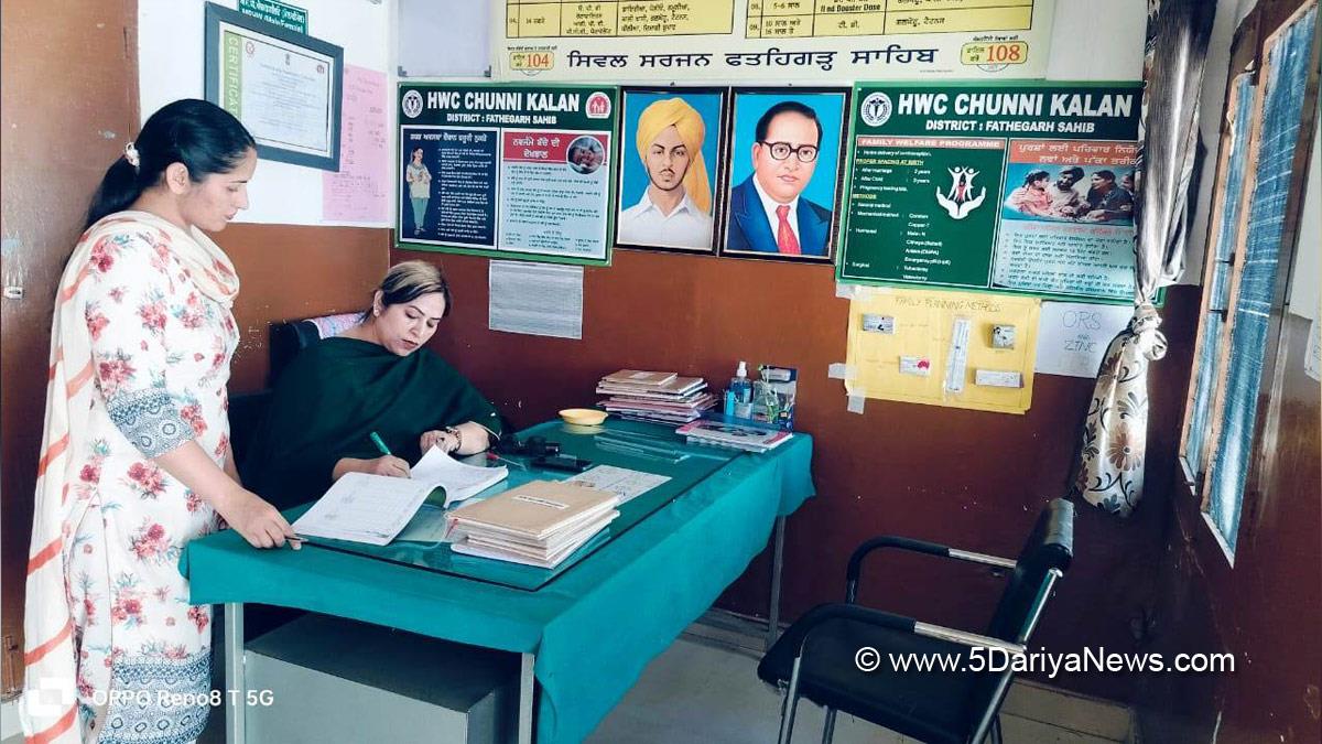 Health, Davinderjit Kaur, Civil Surgeon Fatehgarh Sahib