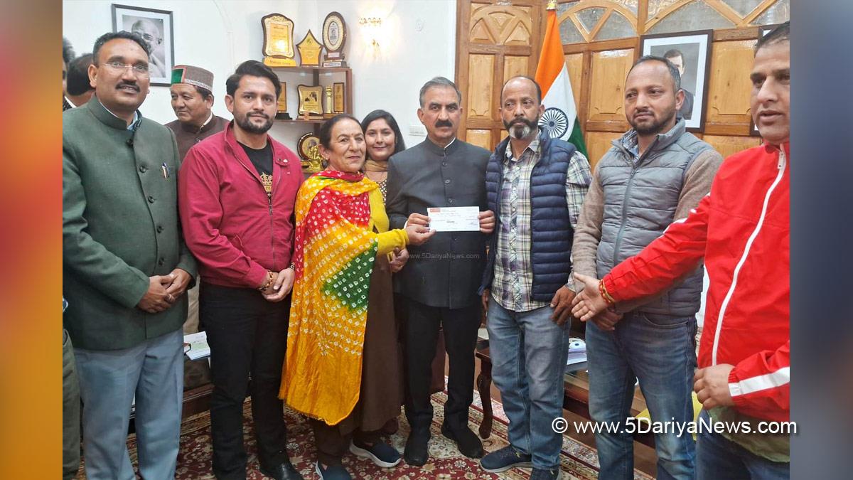 Sukhvinder Singh Sukhu, Himachal Pradesh, Himachal, Congress, Indian National Congress, Himachal Congress, Shimla, Chief Minister of Himachal Pradesh