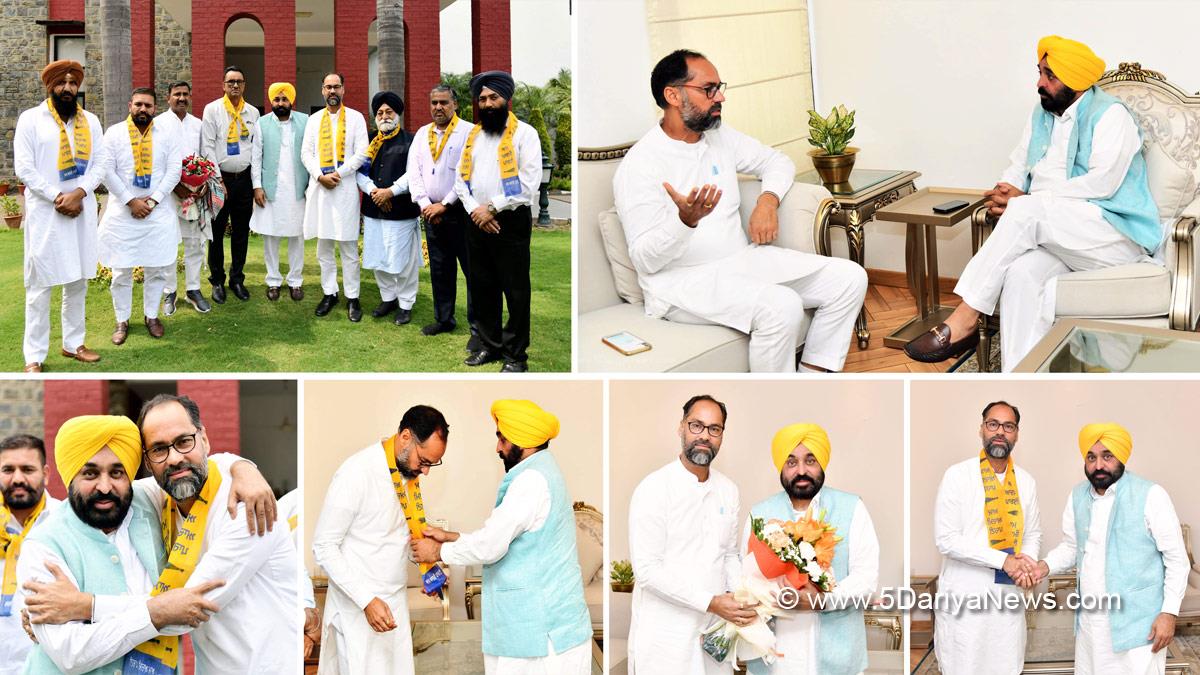 Bhagwant Mann, Bhagwant Singh Mann, AAP, Aam Aadmi Party, Aam Aadmi Party Punjab, AAP Punjab, Government of Punjab, Punjab Government, Punjab, Chief Minister Of Punjab, Pawan Kumar Tinu, Gurcharan Singh Channi