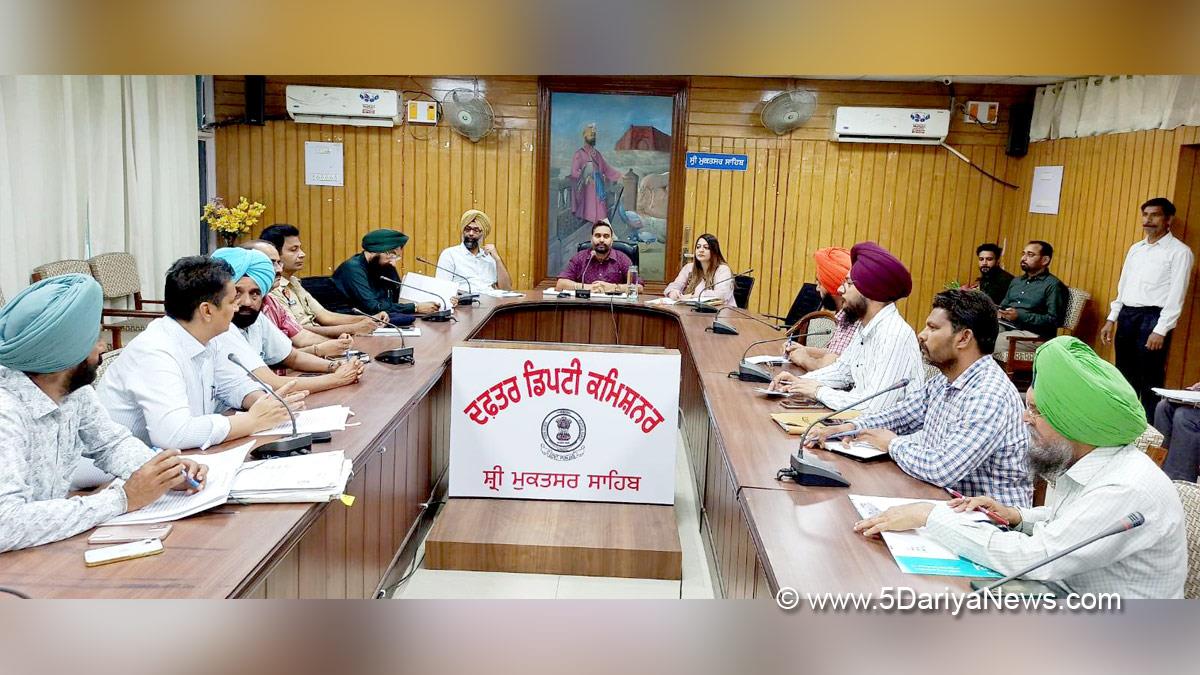 Harpreet Singh Sudan, DC Sri Mukatsar Sahib, Sri Mukatsar Sahib, Deputy Commissioner Sri Mukatsar Sahib