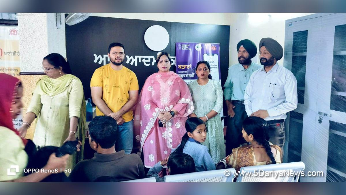 Health, Davinderjit Kaur, Civil Surgeon Fatehgarh Sahib