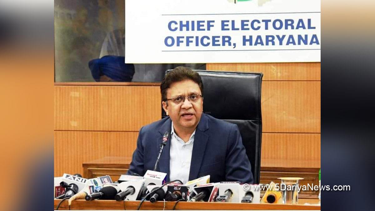 Anurag Agarwal, Election Commision Haryana, ECI, Chief Electoral Officer Haryana, Lok Sabha Elections 2024, General Elections 2024, CEO Haryana, Chunav Ka Parv, Desh Ka Garv, The CEO Haryana, No Voter To Be Left Behind