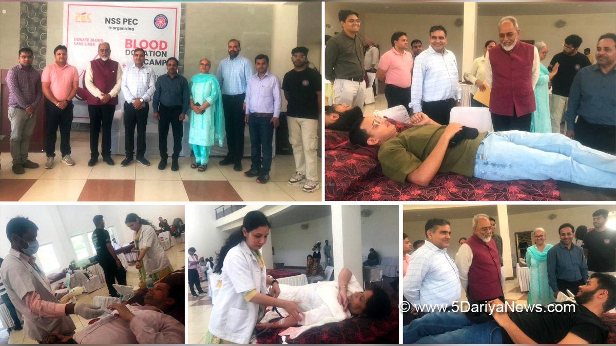 Punjab Engineering College, Punjab Engineering College Chandigarh, PEC Chandigarh, Blood Camp