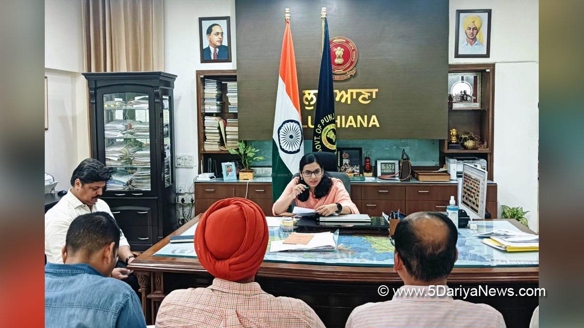 Sakshi Sawhney, DC Ludhiana, Ludhiana, Deputy Commissioner Ludhiana