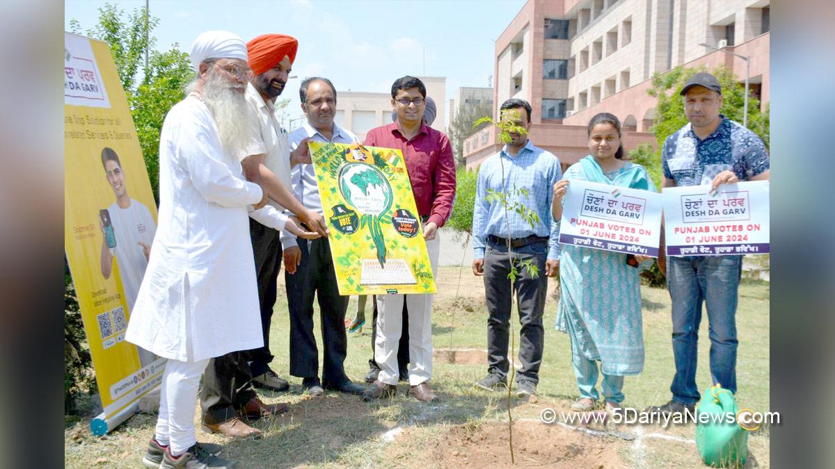 Viraj S Tidke, Additional Deputy Commmissioner, S.A.S. Nagar, S.A.S. Nagar Mohali, Mohali, Sahibzada Ajit Singh Nagar, ECI, Chief Electoral Officer Punjab, Lok Sabha Elections 2024, General Elections 2024, CEO Punjab, Chunav Ka Parv, Desh Ka Garv