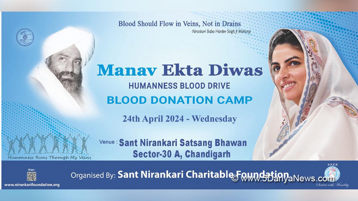 Nirankari, Satguru Mata Sudiksha ji Maharaj, Sant Nirankari charitable Foundation, Sant Nirankari Mission, Blood Camp, Blood Donation Camp 