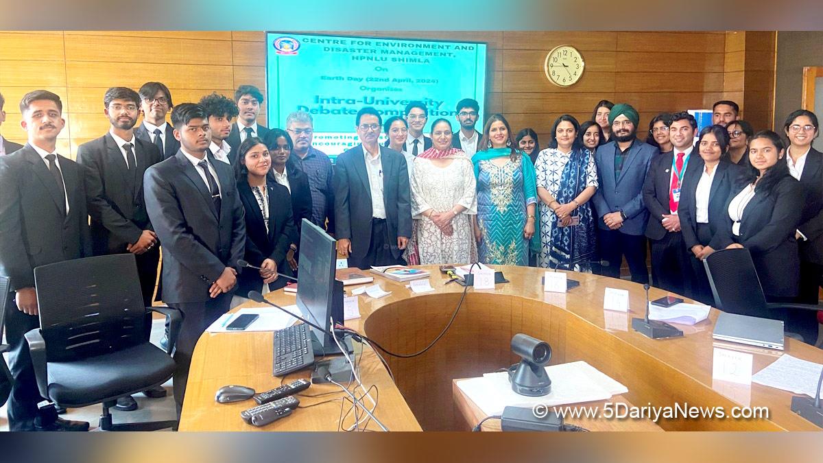 University, Himachal Pradesh National Law University,Dr. Chandreshwari Minhas, Shimla, Himachal Pradesh