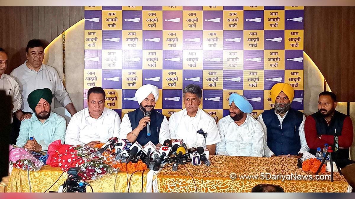 Manish Tewari, Punjab Pradesh Congress Committee, Congress, Indian National Congress, Punjab Congress, Jarnail Singh, Dr. S.S Ahluwalia, Dr. Sunny Singh Ahluwalia, Sunny Singh Ahluwalia, AAP, Aam Aadmi Party, Aam Aadmi Party Punjab, AAP Punjab, Kulwant Singh