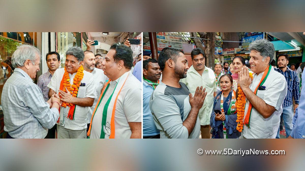 कांग्रेस जन कल्याण में विश्वास करती है, न कि चुनिंदा लोगों को फायदा देने में: मनीष तिवारी