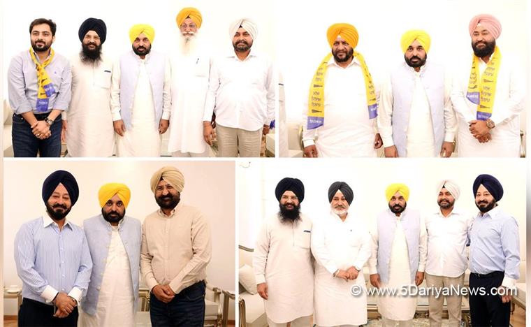 AAP giving a jolt to Akali Dal gains more strength in Patiala, half a dozen senior Akali leaders join the AAP
