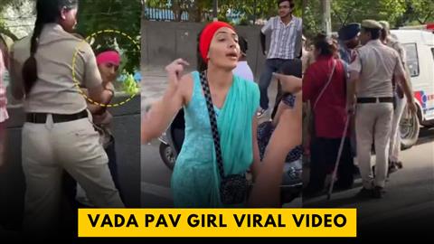 Vada Pav Girl Viral Video