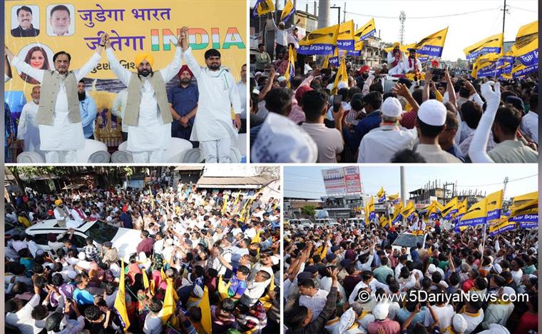 Mann campaigns for Chaitar Vasava in Bharuch, the people of Gujarat