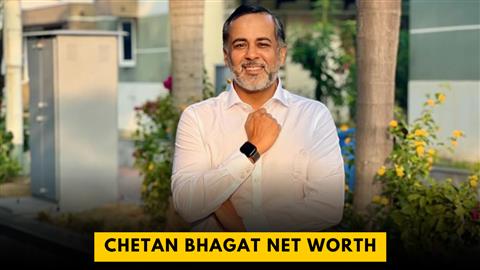 Chetan Bhagat Net Worth