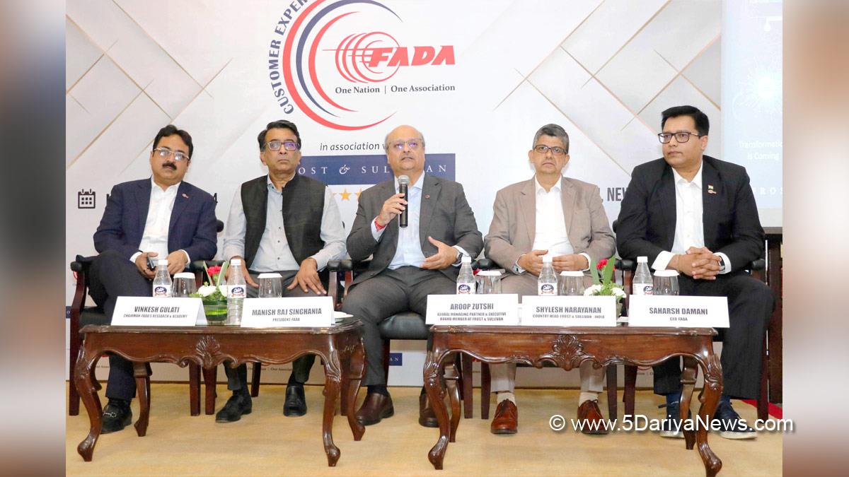 Commercial, Federation of Automobile Dealers Associations, FADA,Customer Experience Index, CEI, Manish Raj Singhania,Vinkesh Gulati, Hyderabad  