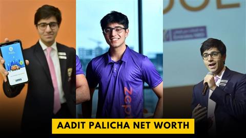 Aadit Palicha Net Worth 