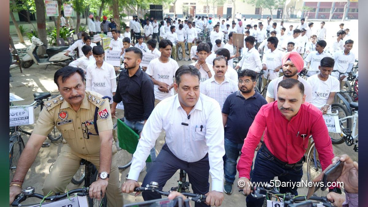 Dr. Sanjeev Kumar, Sub Divisional Magistrate Malot, Malot, Sri Muktsar Sahib, ECI, Chief Electoral Officer Punjab, Lok Sabha Elections 2024, General Elections 2024, CEO Punjab, Chunav Ka Parv, Desh Ka Garv