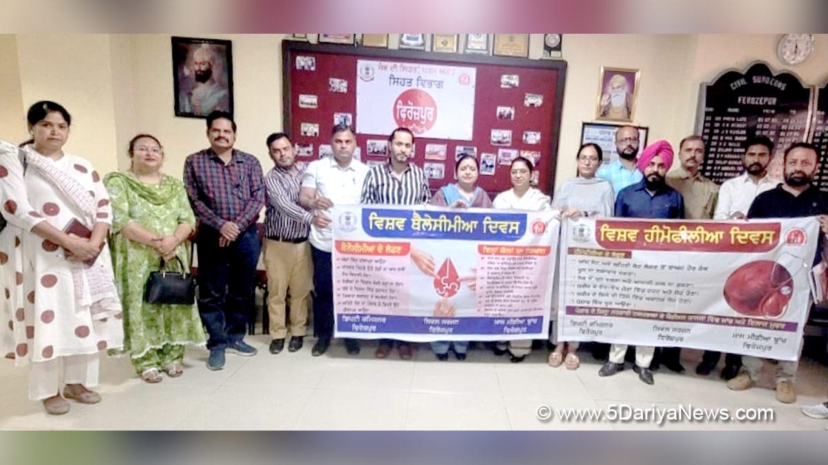 Health, Dr. Meenakshi Abrol, Civil surgeon Ferozepur, Ferozepur