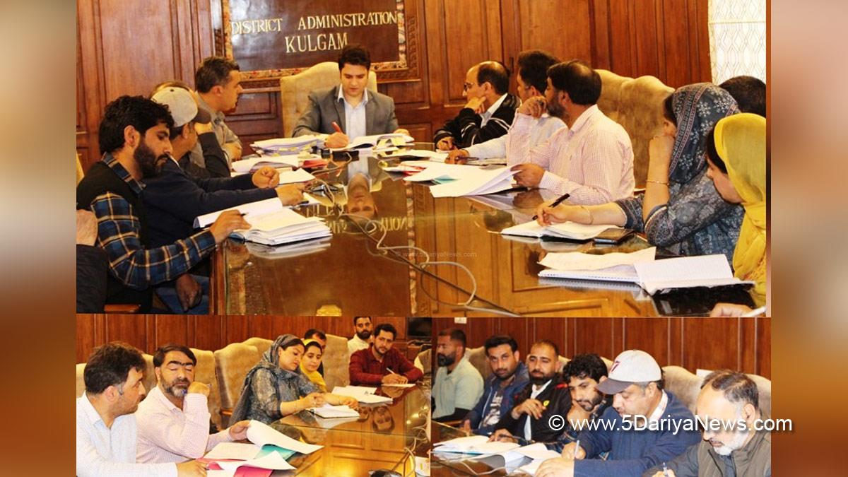 Athar Aamir Khan, Kulgam, Deputy Commissioner Kulgam, Kashmir, Jammu And Kashmir, Jammu & Kashmir, District Administration Kulgam