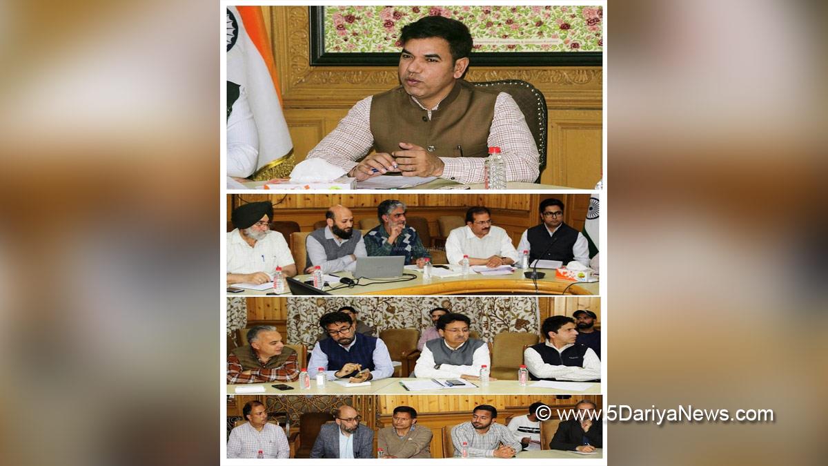 Vijay Kumar Bidhuri, Commissioner Secretary Revenue, Kashmir, Jammu And Kashmir, Jammu & Kashmir