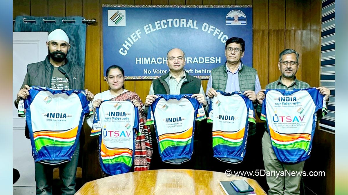Maneesh Garg, Election Commision Himachal, ECI, Chief Electoral Officer Himachal, Lok Sabha Elections 2024, General Elections 2024, CEO Himachal, Chunav Ka Parv, Desh Ka Garv, The CEO Himachal, No Voter To Be Left Behind 