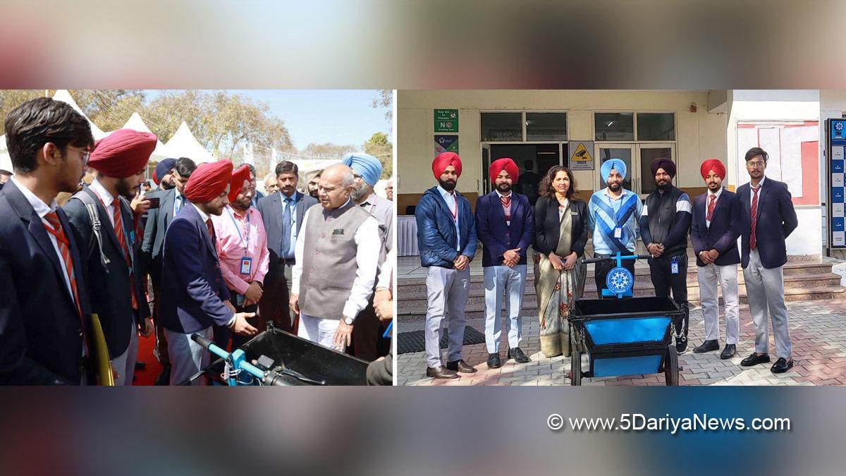 Banwari Lal Purohit, Banwarilal Purohit, Governor of Punjab, Punjab Governor, Punjab Raj Bhavan, CGC Landran, Landran, Chandigarh Group Of Colleges, Satnam Singh Sandhu, Rashpal Singh Dhaliwal