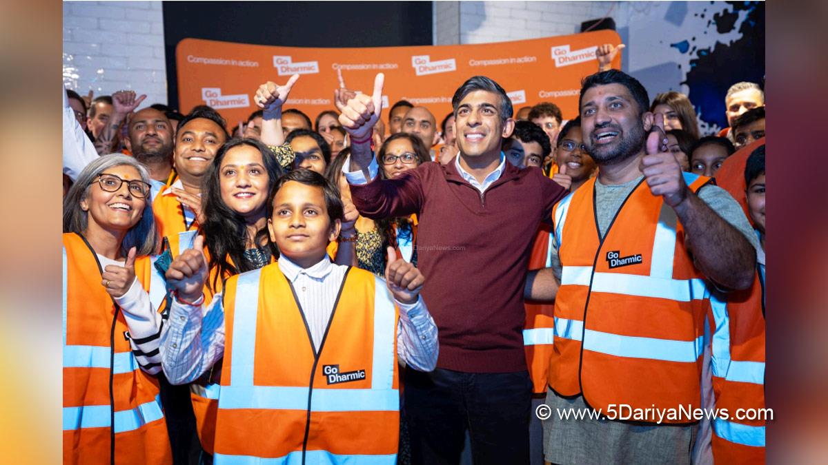 Rishi Sunak,British Prime Minister, Go Dharmic, Hanuman Dass, London
