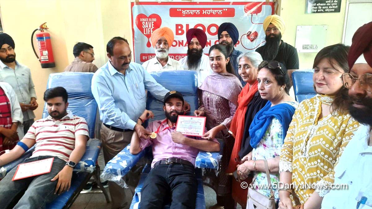 World Red Cross, World Red Cross and Red Crescent Day, Red Cross Day, World Red Cross Day 2024, Blood Camp, Blood Donation Camp, Amritsar