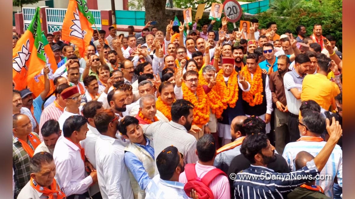 Rajeev Bindal, Himachal Pradesh, Himachal, Bharatiya Janata Party, BJP, BJP Himachal, Shimla, BJP Himachal Pradesh, Rajeev Bhardwaj