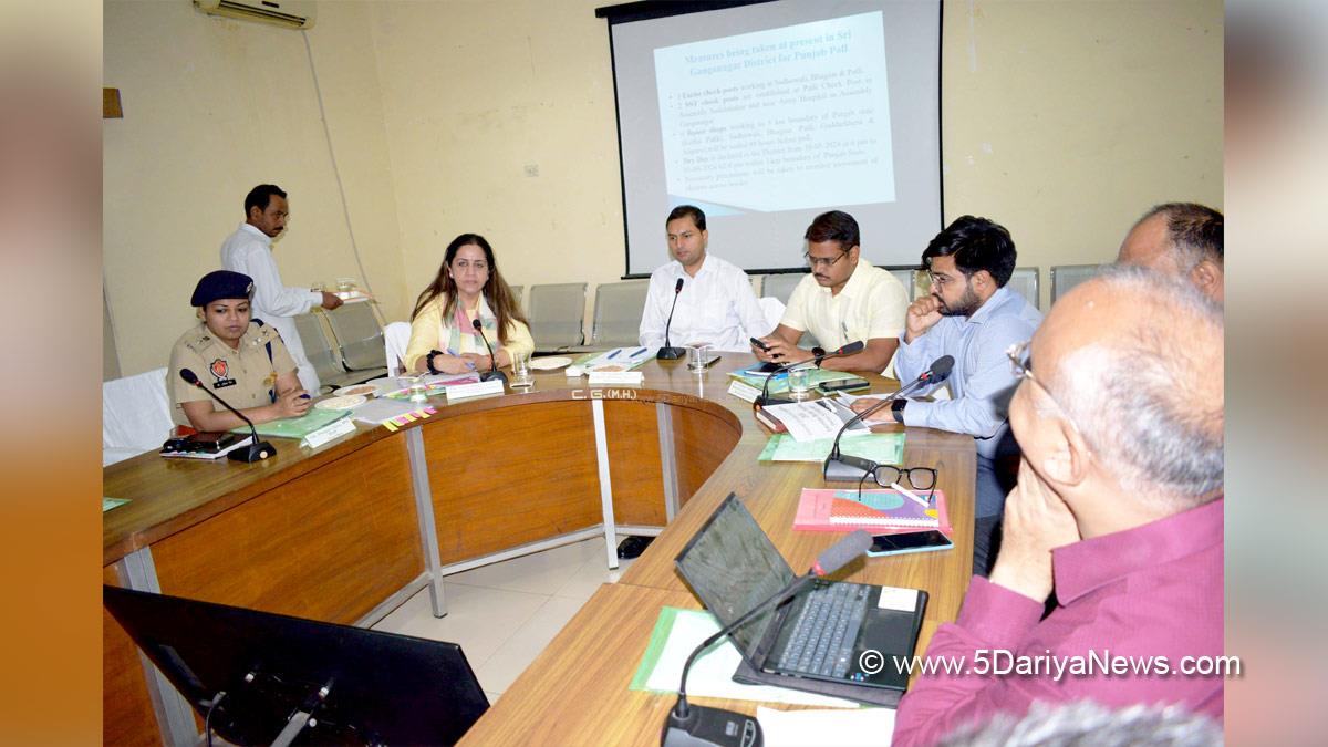 Senu Duggal, DC Fazilka, Fazilka, Deputy Commissioner Fazilka, ECI, Chief Electoral Officer Punjab, Lok Sabha Elections 2024, General Elections 2024, CEO Punjab, Chunav Ka Parv, Desh Ka Garv