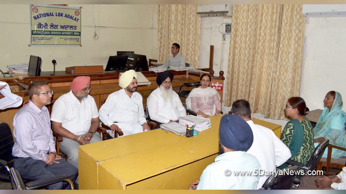 Punjab State Legal Services Authority, National Lok Adalat, Judiciary, Lok Adalat, National Legal Services Authority, Moga