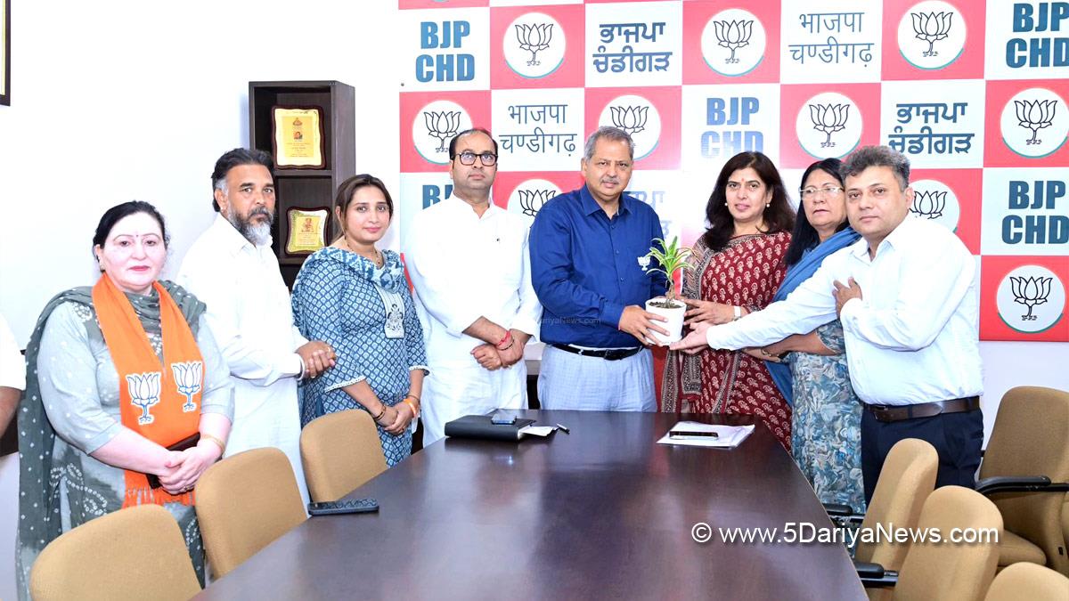 Jatinder Pal Malhotra, Jitender Pal Malhotra, BJP Chandigarh, Bharatiya Janata Party, BJP