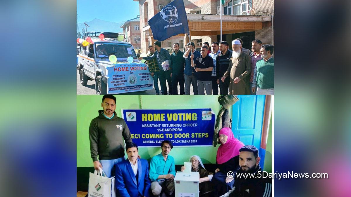 Shakeel-ul-Rehman Rather,Bandipora, Deputy Commissioner Bandipora, Kashmir, Jammu And Kashmir, Jammu & Kashmir, District Administration Bandipora, Chief Electoral Officer J&K,Lok Sabha Elections 2024,General Elections 2024,CEO J&K,Chunav Ka Parv,Desh Ka Garv,No Voter To Be Left Behind