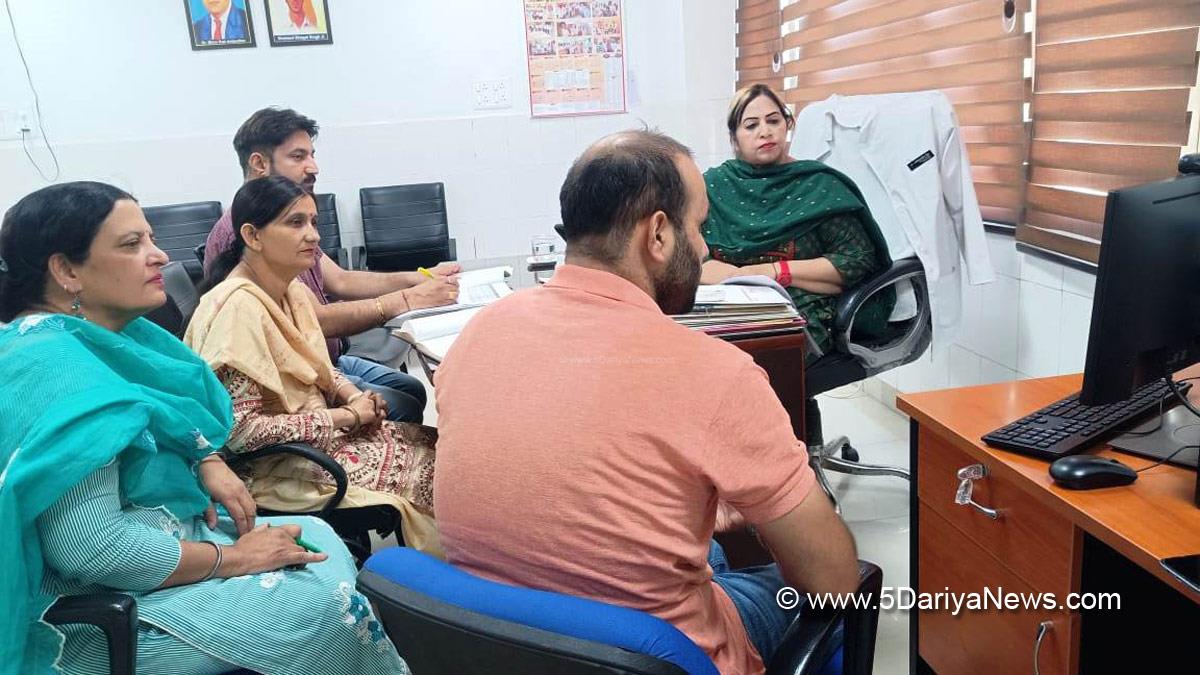 Health, Davinderjit Kaur, Civil Surgeon Fatehgarh Sahib