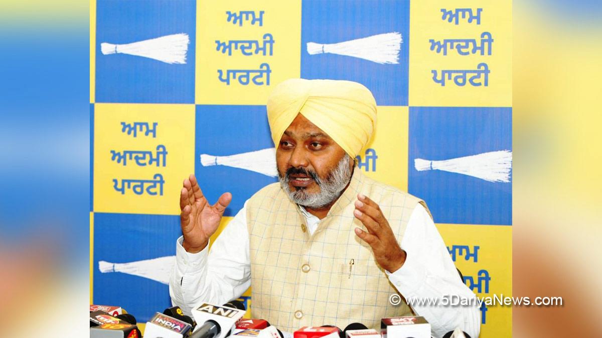 Harpal Singh Cheema, Advocate Harpal Singh Cheema, AAP, Aam Aadmi Party, Aam Aadmi Party Punjab, AAP Punjab, Government of Punjab, Punjab Government