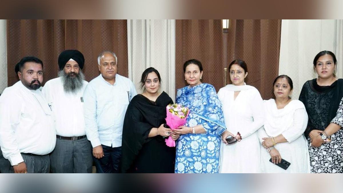 Parneet Kaur, Preneet Kaur, Punjab Pradesh Congress Committee, Congress, Punjab Congress, Patiala, Lok Sabha Elections 2024, General Elections 2024, Lok Sabha Election, Lok Sabha 2024