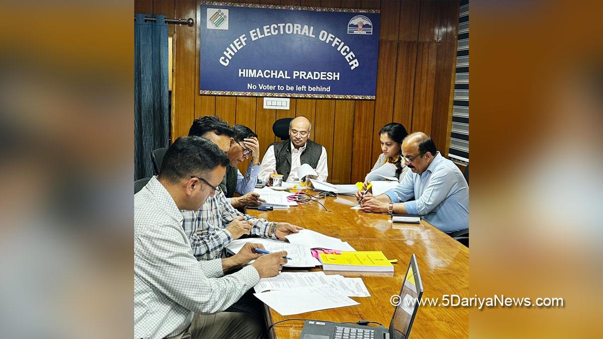 Maneesh Garg, Election Commision Himachal, ECI, Chief Electoral Officer Himachal, Lok Sabha Elections 2024, General Elections 2024, CEO Himachal, Chunav Ka Parv, Desh Ka Garv, The CEO Himachal, No Voter To Be Left Behind 