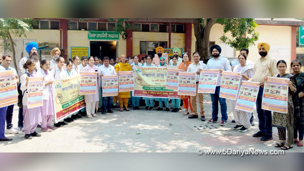 Health, Dr. Sanjeev Kohli, Civil Surgeon Tarn Taran, Tarn Taran, National Dengue Day