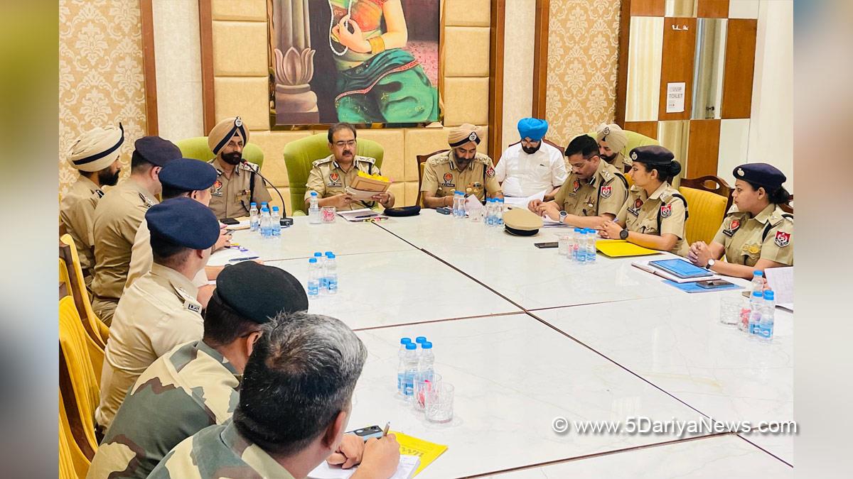 Arpit Shukla, Special Director General of Police, Special DGP, Punjab Police, Police, Punjab Admin, ECI, Chief Electoral Officer Punjab, Lok Sabha Elections 2024, General Elections 2024, CEO Punjab, Chunav Ka Parv, Desh Ka Garv, Moga