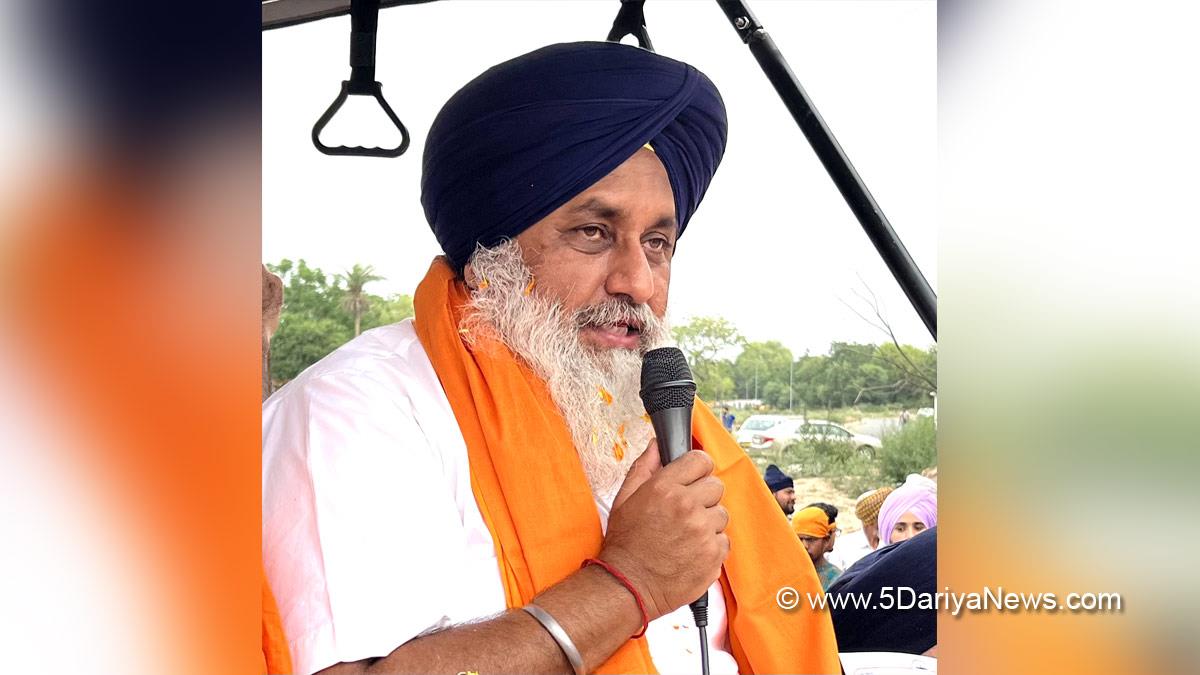 Sukhbir Singh Badal, Shiromani Akali Dal, SAD, Akali Dal, Virsa Singh Valtoha, Lok Sabha Elections 2024, General Elections 2024, Lok Sabha Election, Lok Sabha 2024