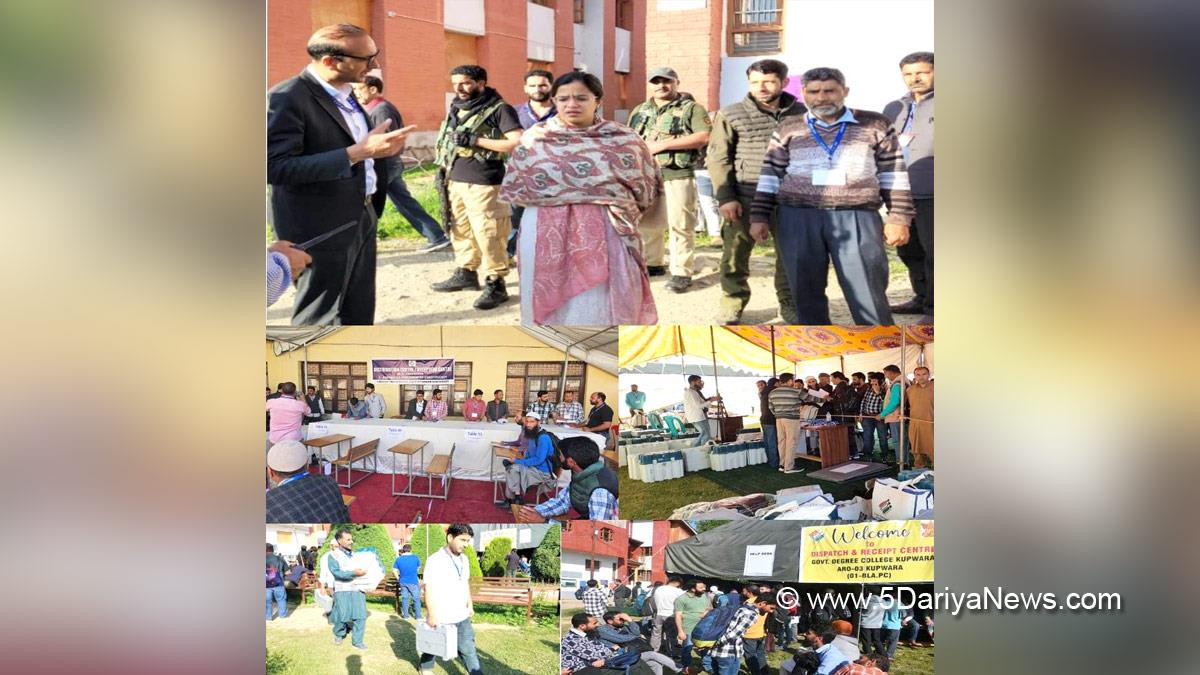 Ayushi Sudan, Kupwara, Deputy Commissioner Kupwara, Kashmir, Jammu And Kashmir, Jammu & Kashmir, District Administration Kupwara, Chief Electoral Officer J&K,Lok Sabha Elections 2024,General Elections 2024,CEO J&K,Chunav Ka Parv,Desh Ka Garv,No Voter To Be Left Behind