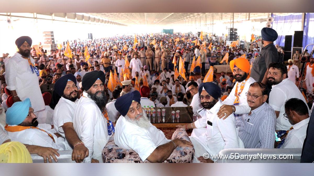 Sukhbir Singh Badal, Shiromani Akali Dal, SAD, Akali Dal, Lok Sabha Elections 2024, General Elections 2024, Lok Sabha Election, Lok Sabha 2024