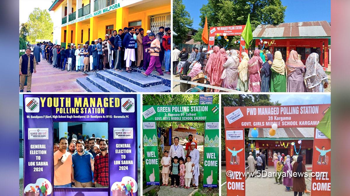 Chief Electoral Officer J&K,Lok Sabha Elections 2024,General Elections 2024,CEO J&K,Chunav Ka Parv,Desh Ka Garv,No Voter To Be Left Behind, Srinagar,  Jammu And Kashmir, Jammu & Kashmir