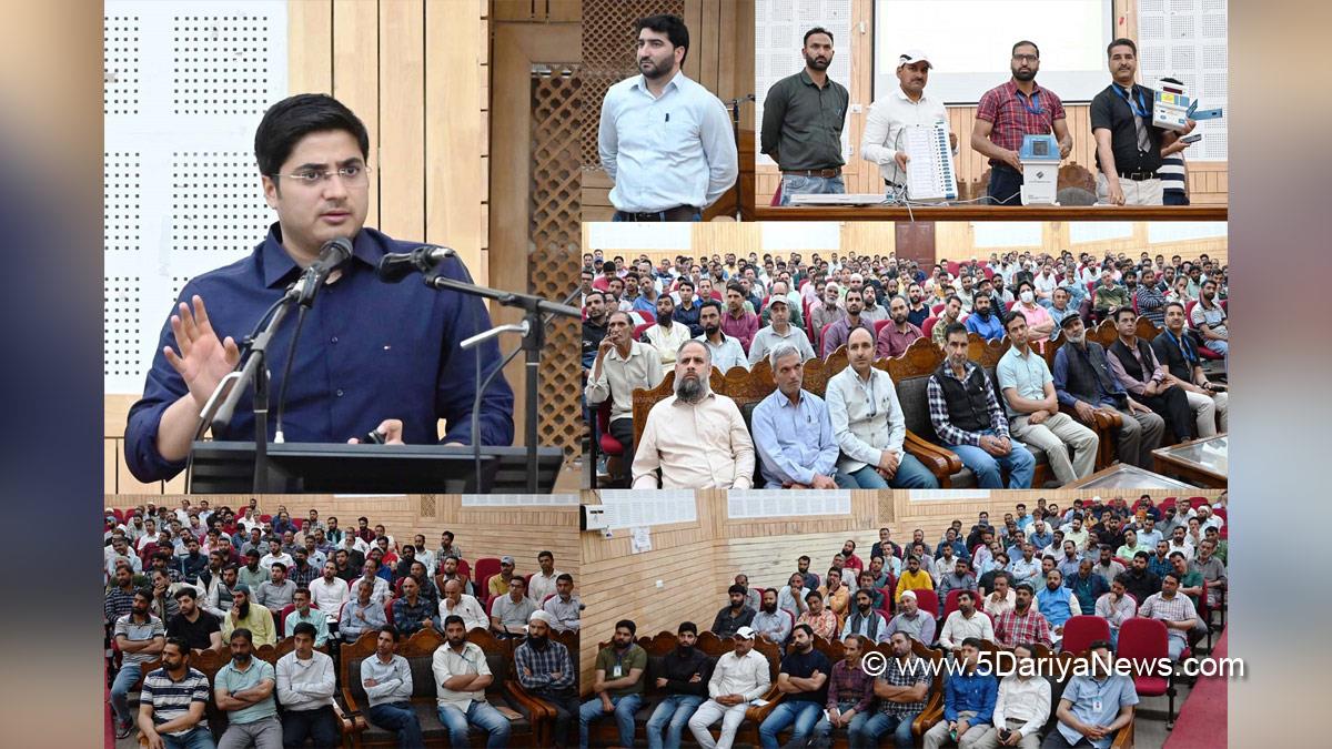 Faz Lul Haseeb, Faz-Lul Haseeb, Shopian, DDC Shopian, District Development Commissioner Shopian, Kashmir, Jammu And Kashmir, Jammu & Kashmir, District Administration Shopian, Chief Electoral Officer J&K,Lok Sabha Elections 2024,General Elections 2024,CEO J&K,Chunav Ka Parv,Desh Ka Garv,No Voter To Be Left Behind