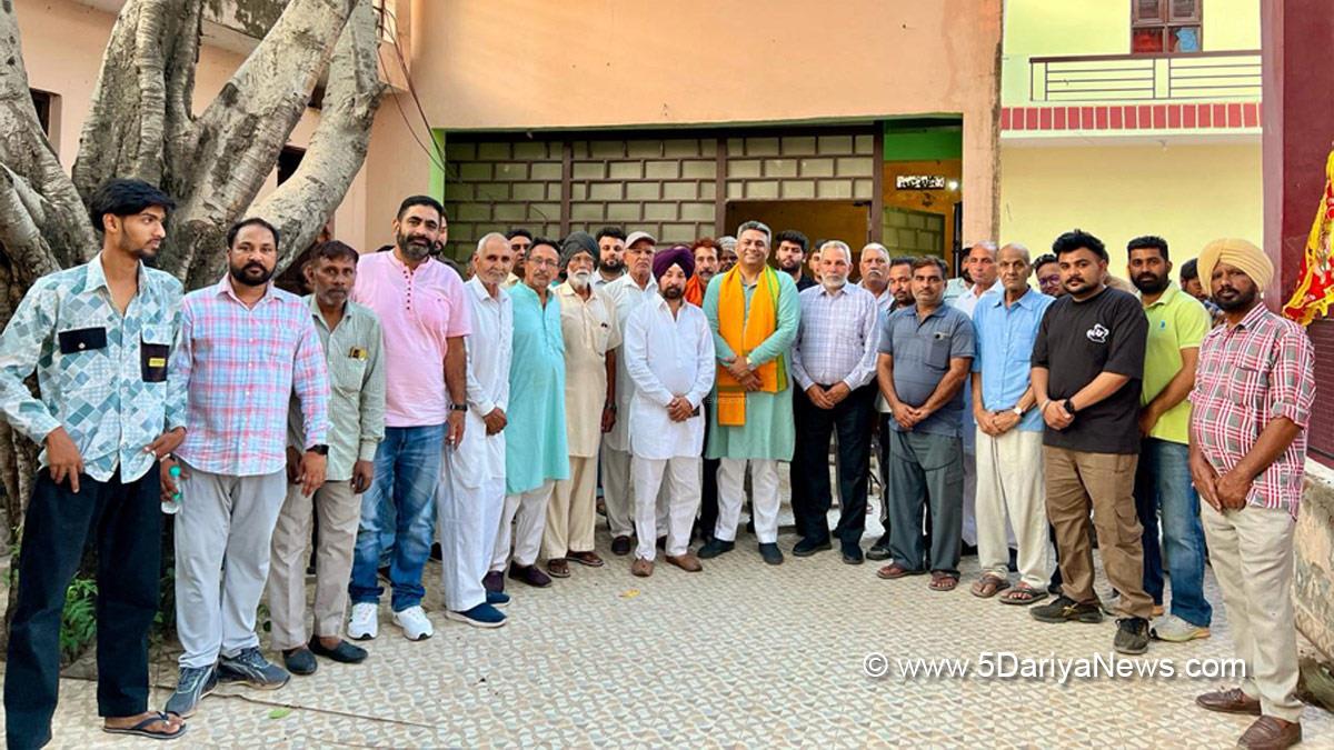 Dr. Subhash Sharma, Sanjeev Vashisht, Bharatiya Janata Party, BJP, BJP Punjab, Lok Sabha Elections 2024, General Elections 2024, Lok Sabha Election, Lok Sabha 2024