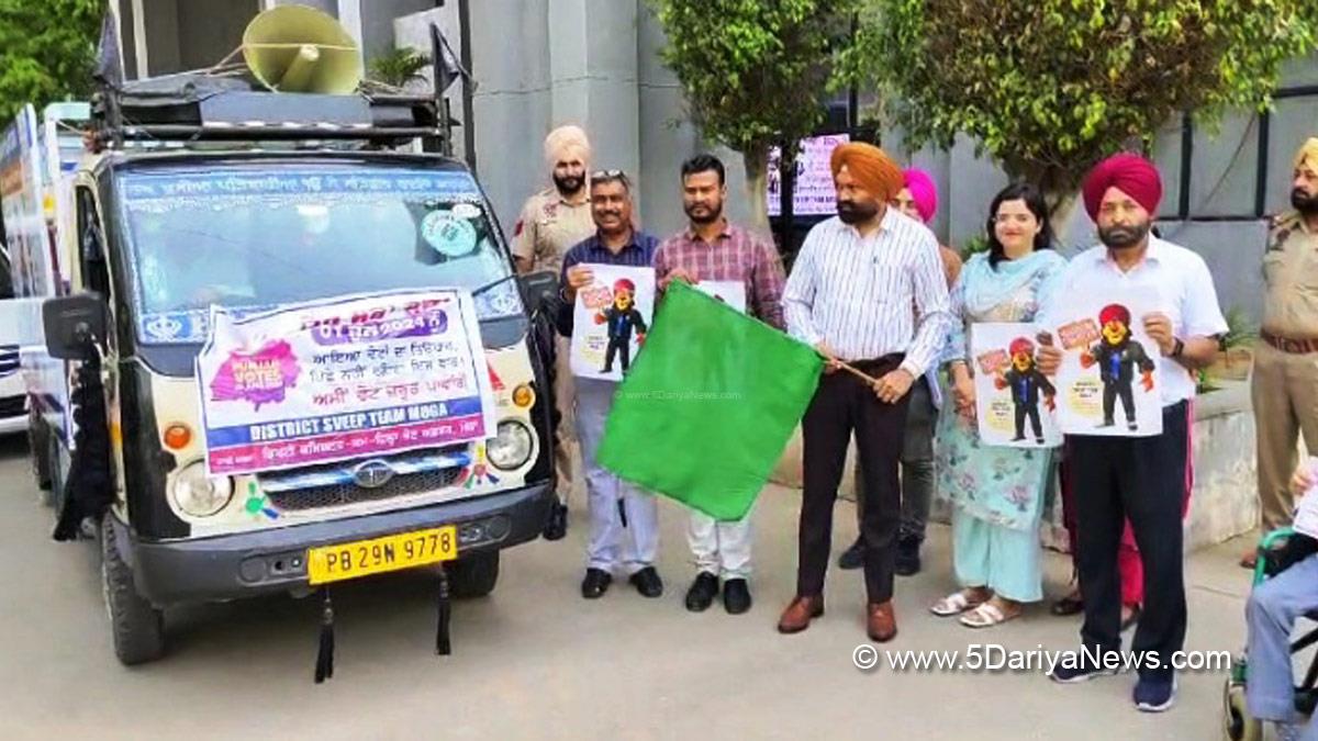Kulwant Singh, DC Moga, Deputy Commissioner Moga, Moga, ECI, Chief Electoral Officer Punjab, Lok Sabha Elections 2024, General Elections 2024, CEO Punjab, Chunav Ka Parv, Desh Ka Garv