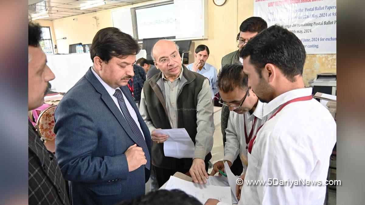 Maneesh Garg, Election Commision Himachal, ECI, Chief Electoral Officer Himachal, Lok Sabha Elections 2024, General Elections 2024, CEO Himachal, Chunav Ka Parv, Desh Ka Garv, The CEO Himachal, No Voter To Be Left Behind 